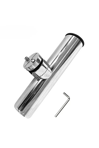 Choice حامل صنارة صيد فضي اللون، قطعة واحدة، مصنوع من الفولاذ المقاوم للصدأ، ...