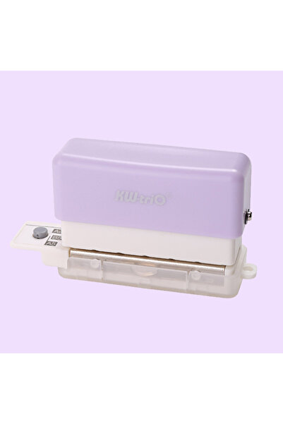 Choice مثقب ورق أرجواني اللون، قطعة واحدة، ذو 6 ثقوب، مناسب للمخططات ودفاتر ا...