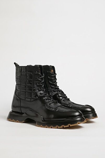 Faruk balkanas Alvaro V2 Model Genuine Combination Leather Imported Sole Boots