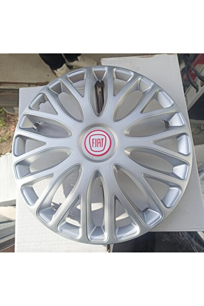 Universal Fiat Doblo Uyumlu 14 inç Jant Kapağı 4'lü Takım Amblem Hediyeli