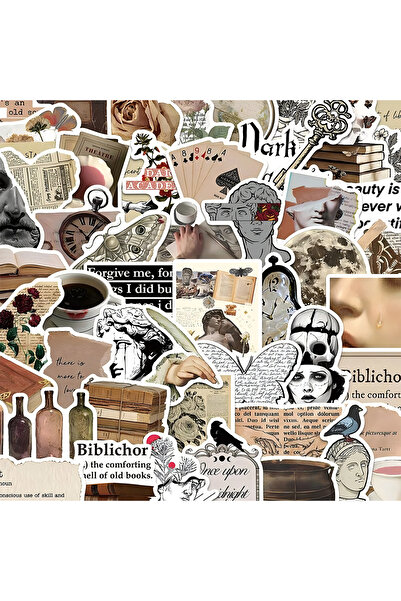 choice2 50 قطعة (10/30/50 قطعة) ملصقات جرافيتي داكنة ذات طابع جمالي، ملصقات ب...