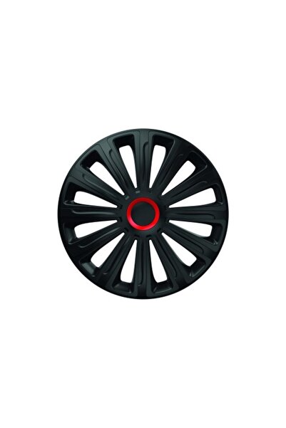 Mega Drive Set Capace Roti 14 Negre Cu Inel Rosu Trend