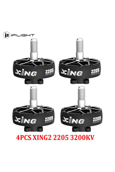 choice2 4 قطع محركات iFlight XING2 2205 بقوة 2300KV/3200KV/4200KV 4-6S FPV مع...