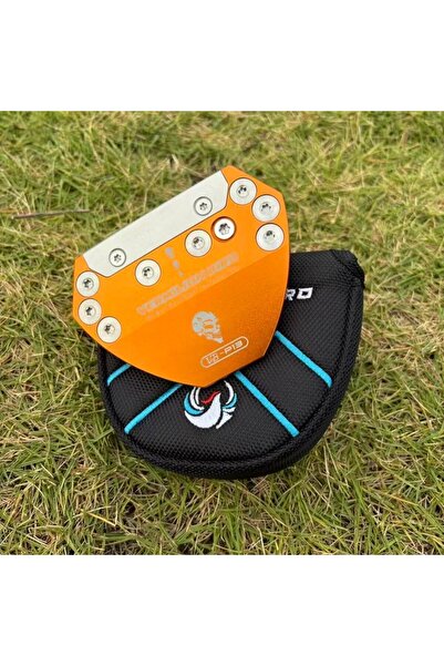 Choice مضرب غولف فيرميليون بيرد ذو رأس برتقالي مع عمود ووجه مصنوع بتقنية CNC ...