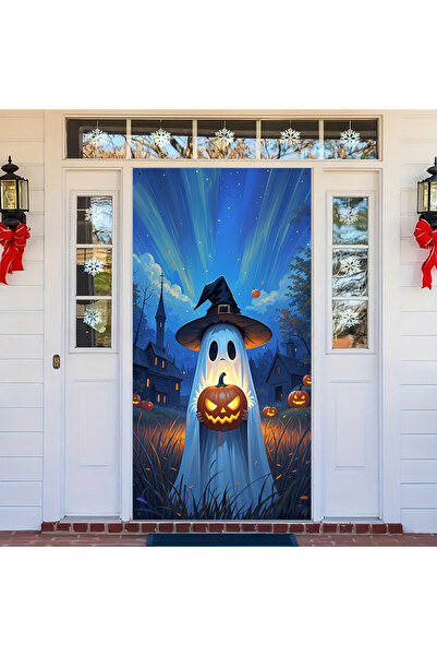 Choice 180X90 MULTI 1PCS Halloween party banner with pumpkin lantern pattern ...