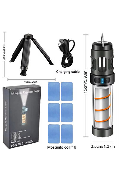 Choice 3 in 1 Lamp Telescopic Camping Lantern Outdoor Folding 3 Lighting Mode...