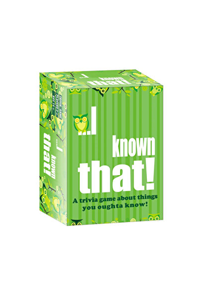 Choice Light Grey English I known that! Trivia Card Game 400+ Questions Perfe...