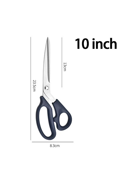 Choice1 L 1/2Pcs Stainless Steel Scissors Tailor's Scissors for Fabric Profes...
