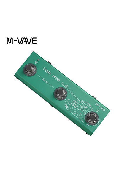 Choice TANK-MINI Green M-VAVE TANK-MINI دواسة جيتار متعددة التأثيرات – أكثر م...