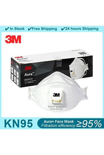 Choice1 قناع وجه 3M 9334CV قطعة واحدة، قناع وجه 3M 9334CV، قناع واقٍ من الغبا...