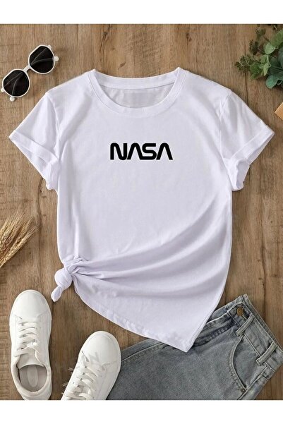 EYAX MODA TRICOU IMPRIMAT NASA PENTRU COPII - TRICOU CU GULER ROTUND