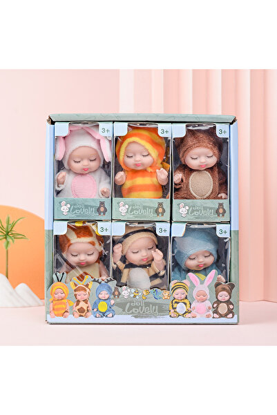 Choice مجموعة واحدة (6 قطع) من دمى الأطفال حديثي الولادة الصغيرة، مجموعة دمى ...