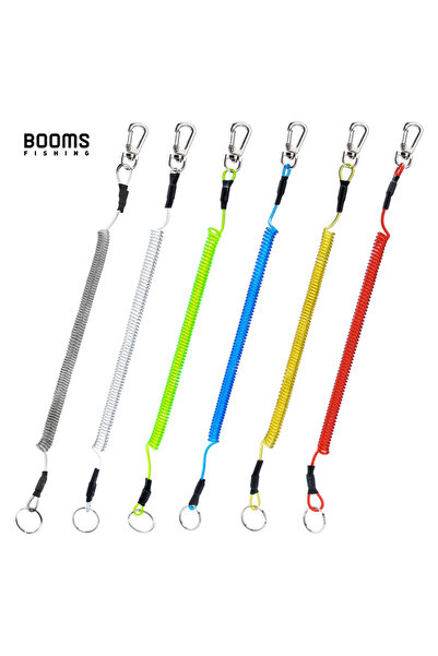 Choice نمط 2 لون 6 أذرع صيد 6 قطع حبل مرن بطول 1.5 متر مضاد للضياع سلك زنبركي...