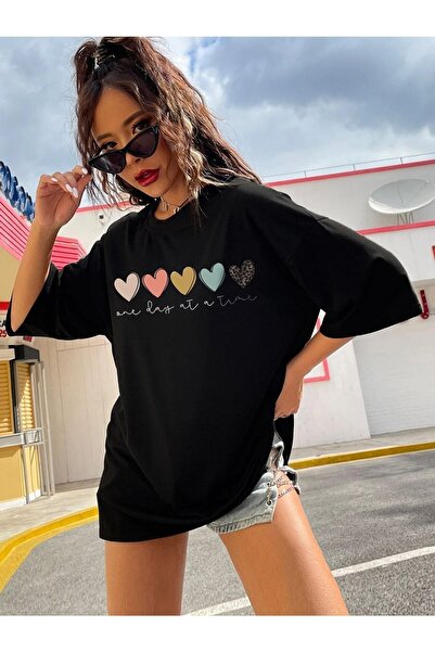 Gollinger Oversize εμπριμέ μπλουζάκι