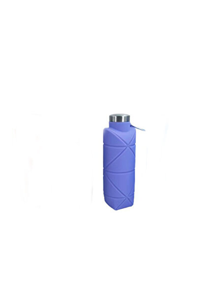 Choice purple Folding Silicone Water Bottle Outdoor Creative Food-grade Silic...