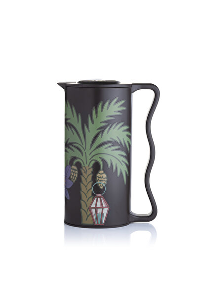 Blends Dark Brown Palm Tree Tea and Coffee Flask from Aseeb