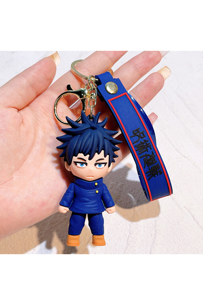BANDAI سلسلة مفاتيح أنمي جوجوتسو كايسن، شخصية جوجو ساتورو إيتادوري يوجي، سلسل...