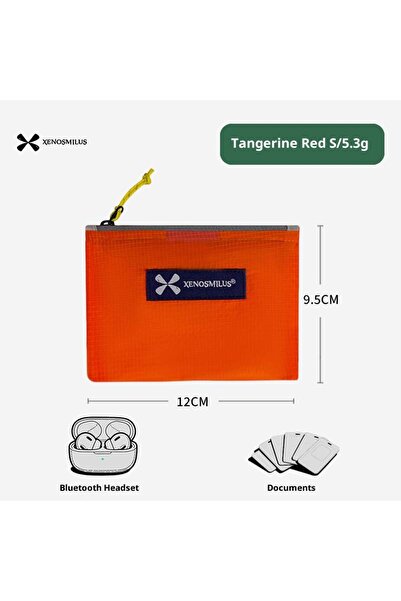 Choice حقيبة بطاقات سفر برتقالية مقاومة للماء، حقيبة هوية خارجية، حقيبة نقود ...