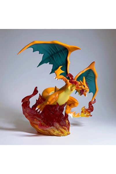 BANDAI مجسم تشاريزارد من سلسلة أنمي ديجيمون أدفنتشر، بطول 20 سم/7.87 بوصة، ضم...