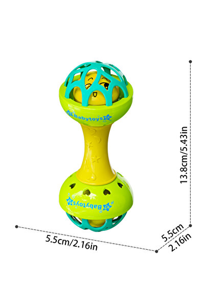 Choice مجموعة خشخيشات أطفال خضراء (3 قطع/قطعة واحدة) - ألعاب تعليمية للأطفال ...