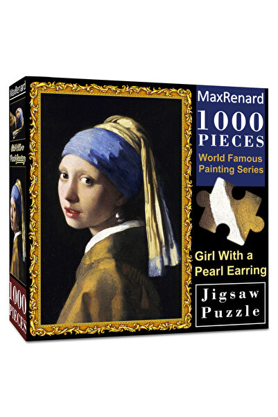 Choice Girl MaxRenard Jigsaw Puzzle 1000 Pieces for Adult Jan Vermeer Girl wi...