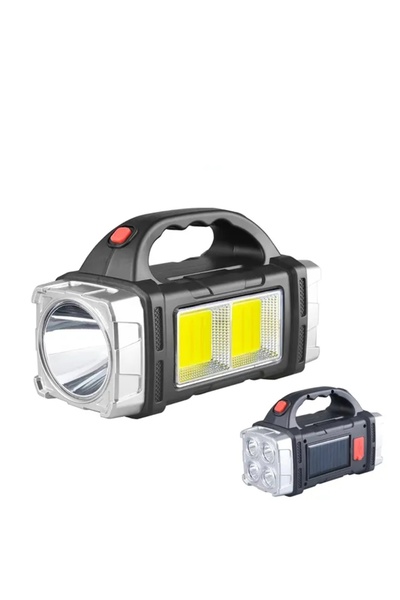 XIWANGFIRE مصباح يدوي محمول قوي قابل لإعادة الشحن عبر منفذ USB، يعمل بالطاقة ...