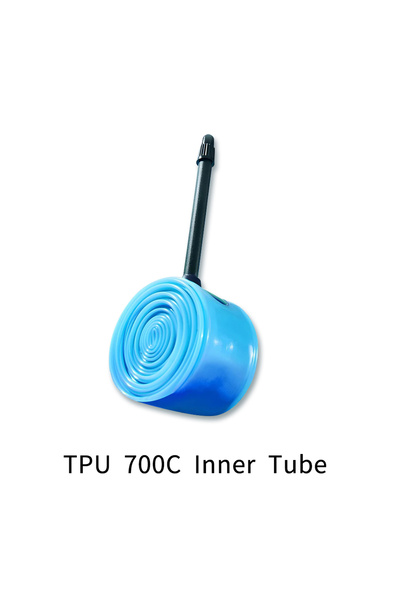 Choice أنبوب داخلي فائق الخفة للدراجات من مادة TPU700-18-25C FV60، مقاس 700 م...