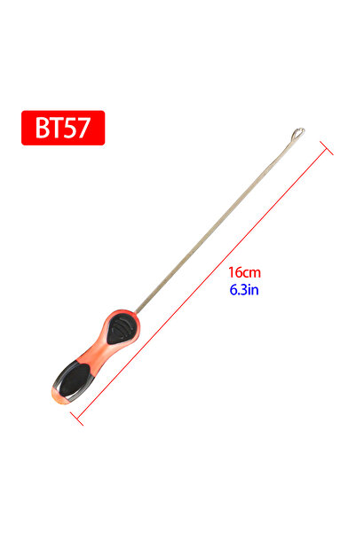 HIRISI أداة صيد سمك الشبوط BT57، مثقاب طُعم الطُعم، إبرة طُعم الطُعم، خيط إبر...