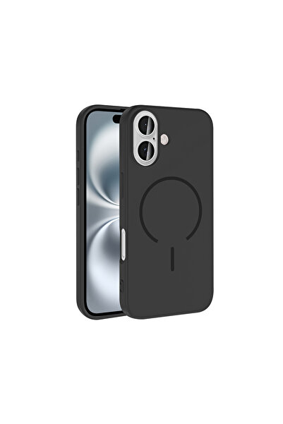 Nezih Case iPhone 16 Uyumlu Magsafe Sarj Özellikli Hafif Tasarım Şık Kapak