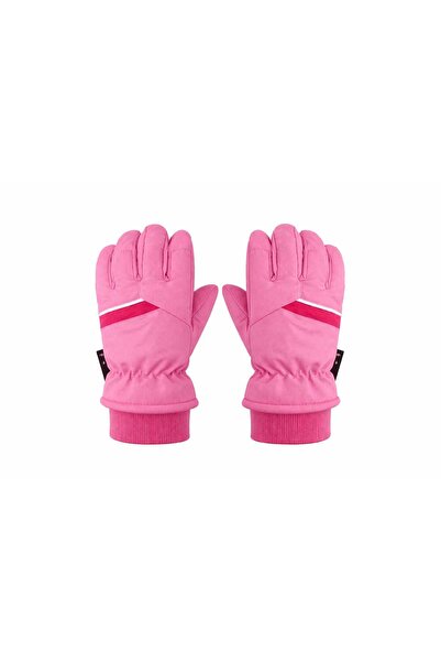 gigigiyim Su Geçirmez Çift Renk Kız Çocuk Eldiven