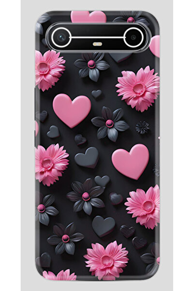 TECNO Spark Slim 5G (KM9) Kılıf Baskılı Desenli Yüksek Korumalı Silikon Kapak...