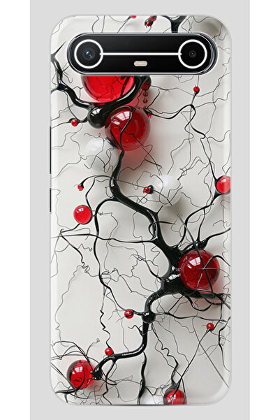 TECNO Spark Slim 5G (KM9) Kılıf Baskılı Desenli Yüksek Korumalı Silikon Kapak...