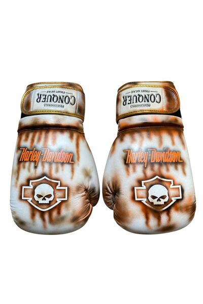 Conquer Custom Made Leather Boxing Gloves Dvdson