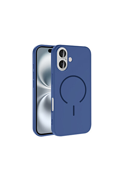 Nezih Case iPhone 16 Uyumlu Magsafe Sarj Özellikli Hafif Tasarım Şık Kapak