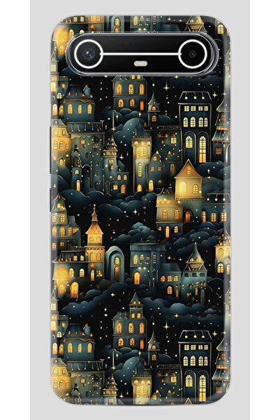 TECNO Spark Slim 5G (KM9) Kılıf Baskılı Desenli Yüksek Korumalı Silikon Kapak...