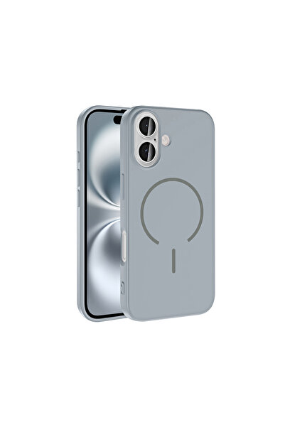 Nezih Case iPhone 16 Uyumlu Magsafe Sarj Özellikli Hafif Tasarım Şık Kapak