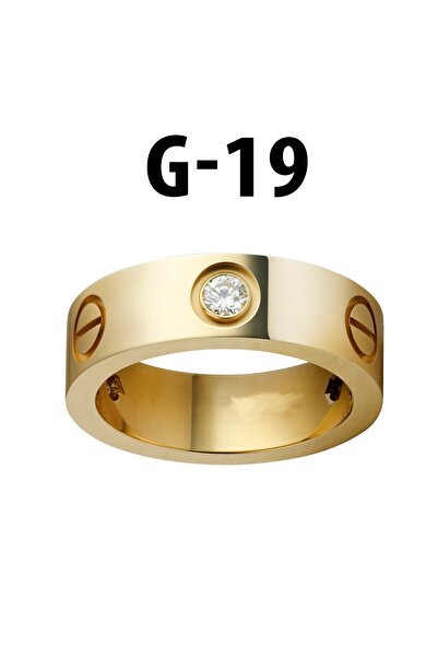 NKIE JEWELS Kartier Stone Ring Gold Color Number 19