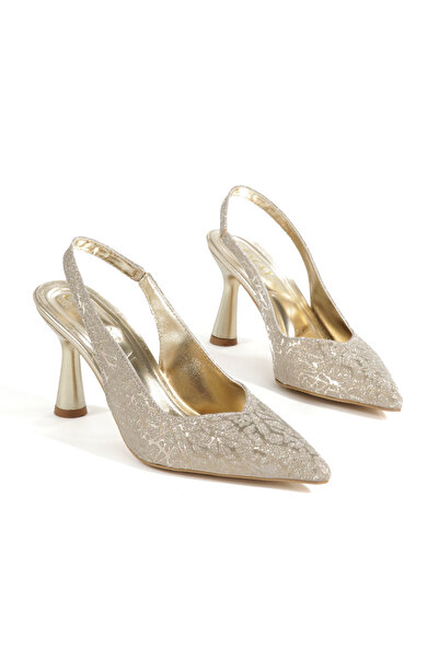 Rabensa Pantofi clasici cu toc pentru femei, cu vârf ascuțit și spate deschis...