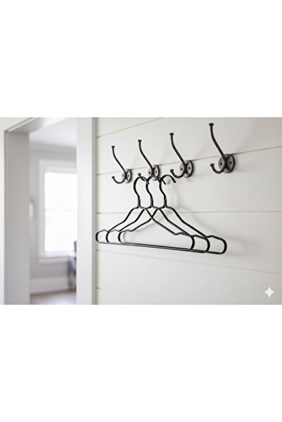 Generic 10-piece clothes and coat hanger set, closet organizer