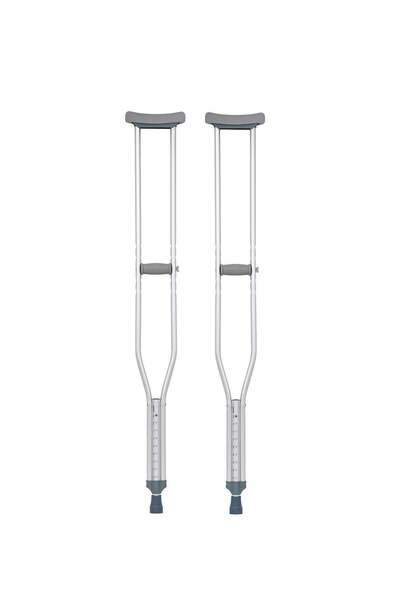 Aidplus عكازات إيد بلس الطبية المصنوعة من الألومنيوم والقابلة لتعديل الارتفاع...