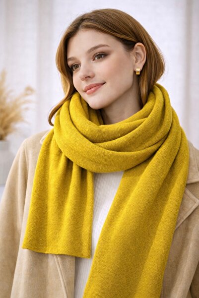 Noi Belis وشاح تريكو نسائي منتفخ وناعم الملمس AW25AT0002