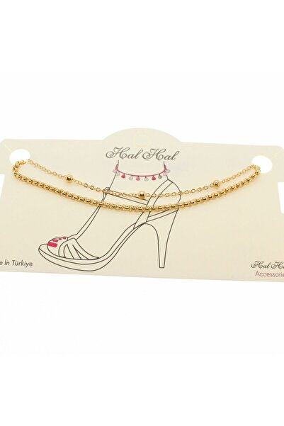 Tuncel Store خلخال على شكل كرة ذهبية اللون وسلسلة ألبانية - 1913