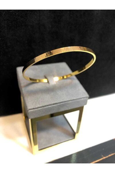 Tuncel Store Altın Renk 1 Adet Kalın Ajda Bilezik, Bileklik - 3154