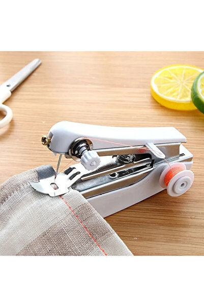 Choice Red Portable Handheld Mini Sewing Machine, DIY Sewing Tools for Clothi...