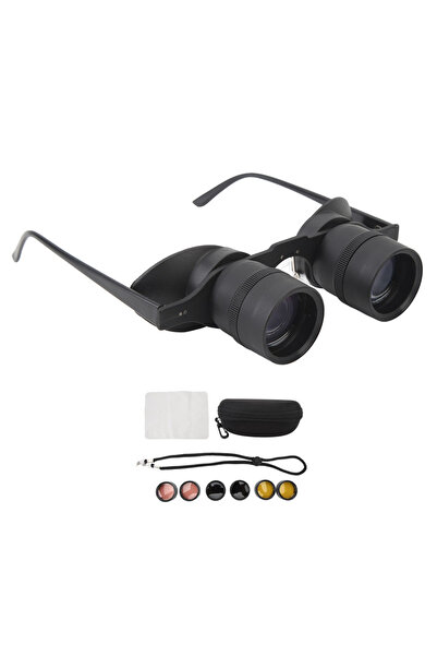 Choice منظار ثنائي أسود قابل للارتداء، رؤية واضحة، متعدد الاستخدامات، عالي ال...