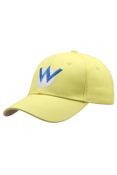 Choice1 قبعة بيسبول صفراء من بانداي بتصميم سوبر ماريو، مطرزة، قابلة للتعديل، ...