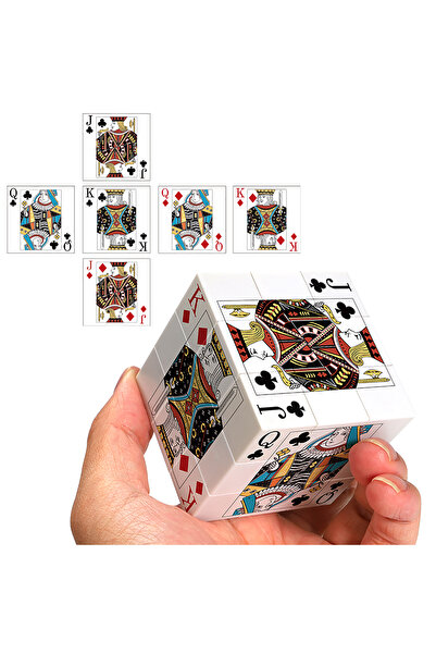 Choice مكعب بوكر سحري 3x3x3 مطبوع بتقنية الطباعة ثلاثية الأبعاد بالأشعة فوق ا...