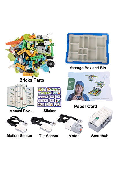 Choice مجموعة واحدة مع كتاب جديد، مجموعة WeDo 2.0 الأساسية للروبوتات، مجموعة ...