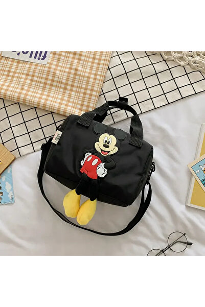 Choice1 black Disney Ladies Shoulder Bag Mickey Mouse Cute Cartoon Casual Mes...