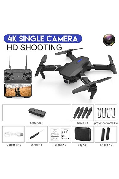 Choice Black-1 Camera-1B KDBFA 2024 New E88 Pro WIFI FPV Drone Wide Angle HD ...